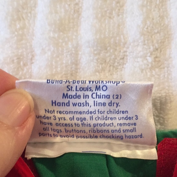 Build a bear clothes denim skirt , top, overalls - Picture 9 of 10